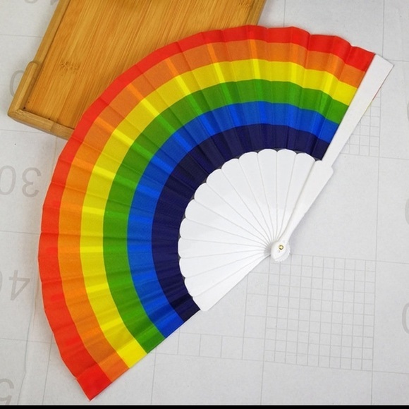 Pride Fan (Discount the more you buy) - Picture 1 of 5